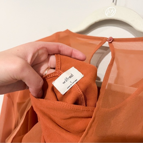 Aritzia Wilfred Talmont Bodysuit Blouse - Picture 8 of 9